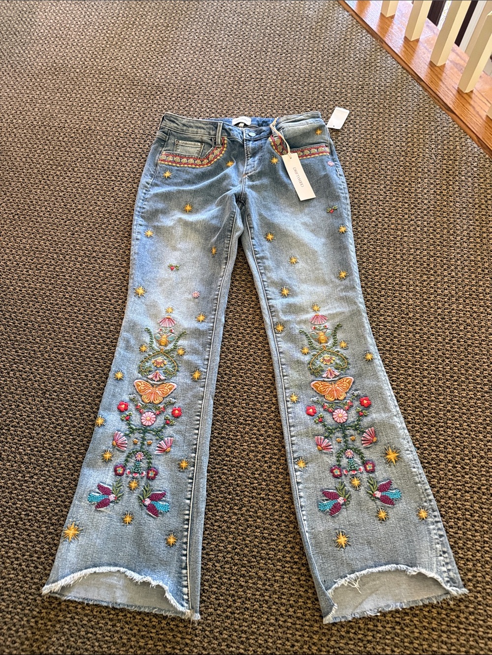 Driftwood pocketful of sunshine jeans, new with tag size 28